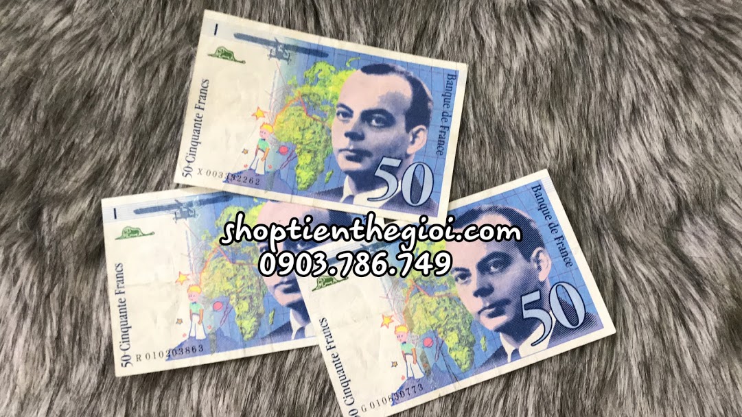 France - Pháp 50 Francs 1994 cũ